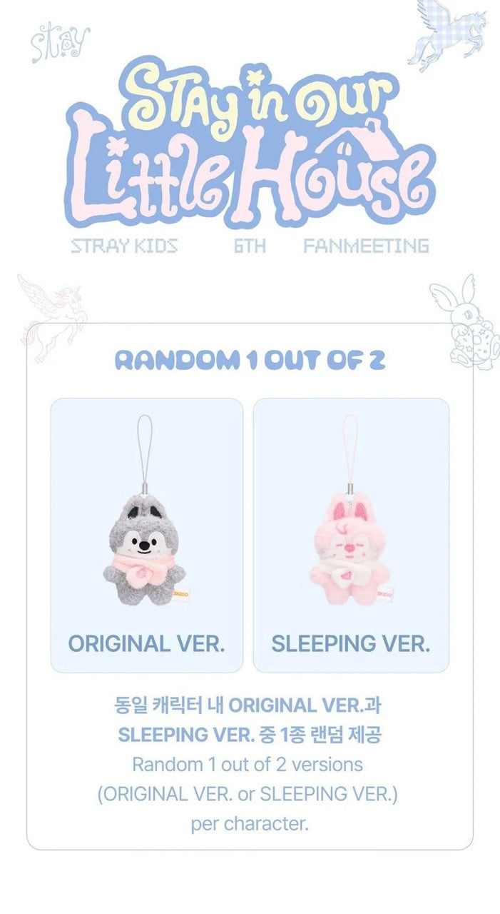 (PRE-ORDER) Stray Kids - [STAY in Our Little House] 6TH FANMEETING MD SKZOO SECRET PLUSH MICRO Ver.
