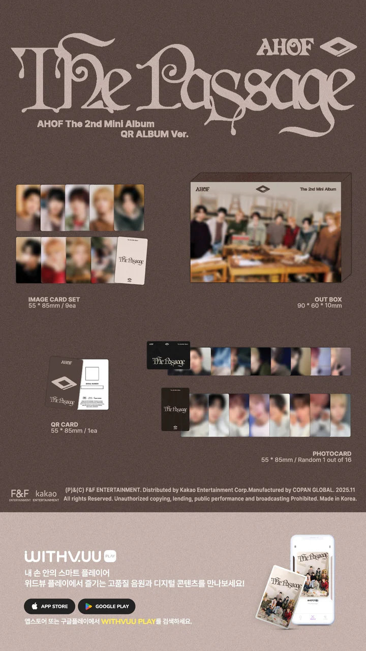 AHOF - [THE PASSAGE] 2nd Mini Album