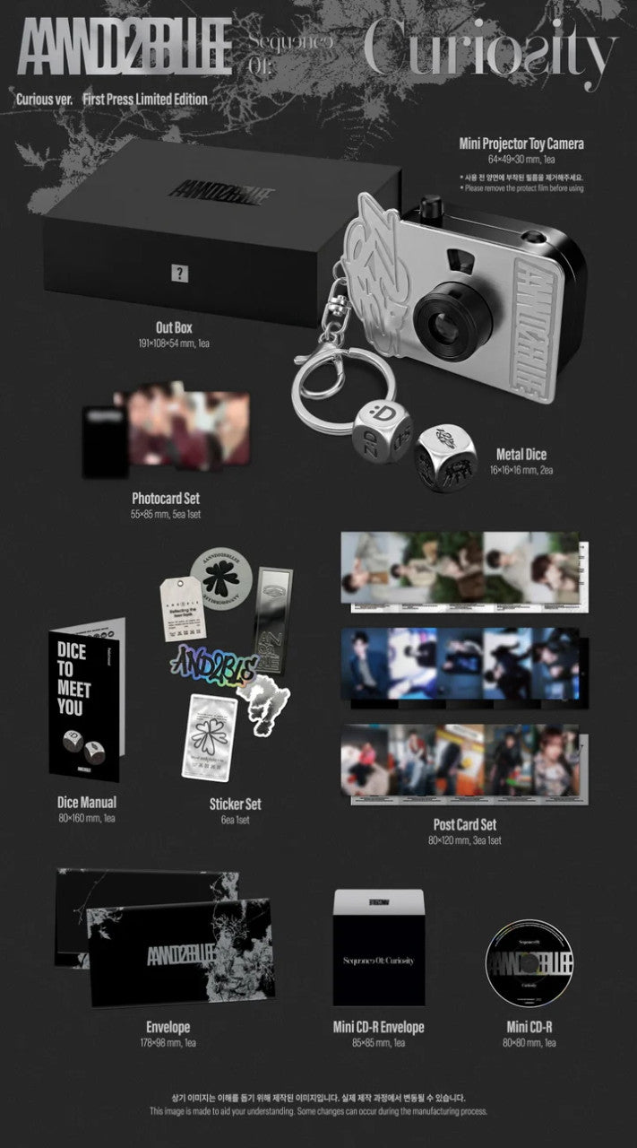 AND2BLE - [SEQUENCE 01: CURIOSITY] 1st Mini Album