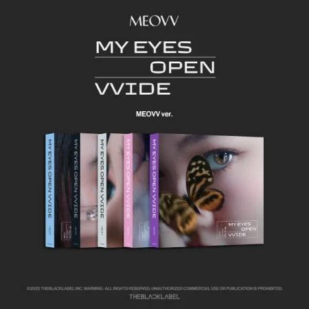 MEOVV - [MY EYES OPEN VVIDE] 1st EP Album MEOVV Version