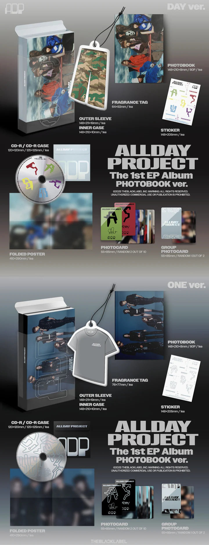 ALLDAY PROJECT - [ALLDAY PROJECT] 1st EP Album