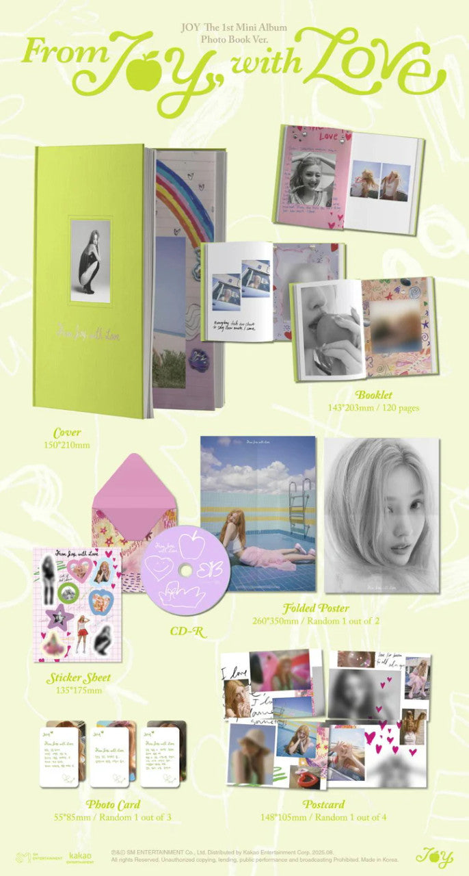 JOY - [FROM JOY, WITH LOVE] 1st Mini Album