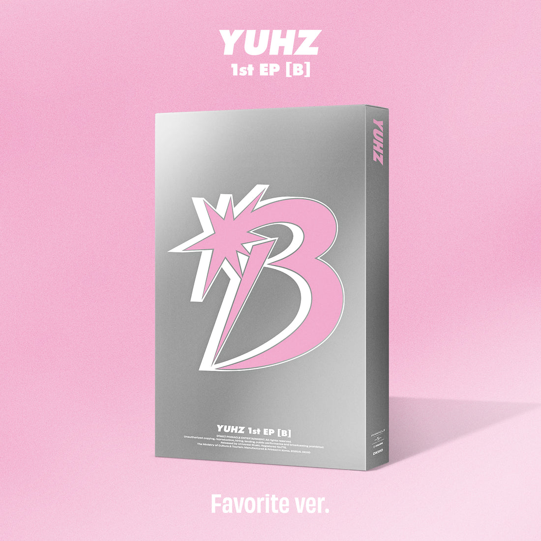 (PRE-ORDER) YUHZ - [B] 1st EP Album