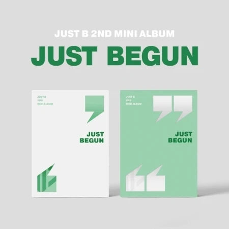 JUST B - [JUST BEGUN] 2nd Mini Album (GREEN VER.)