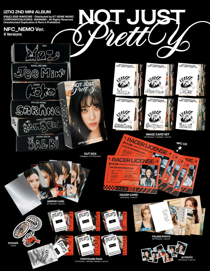 izna - [NOT JUST PRETTY] 2nd Mini Album