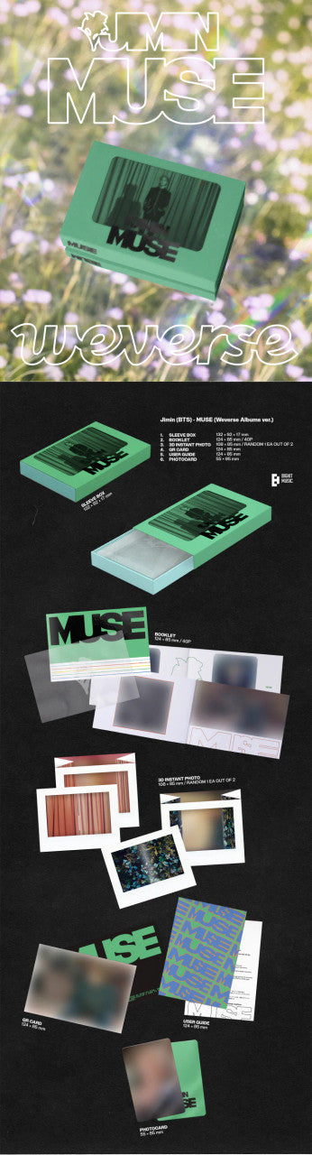 JIMIN (BTS) - [MUSE] WEVERSE ALBUMS Version