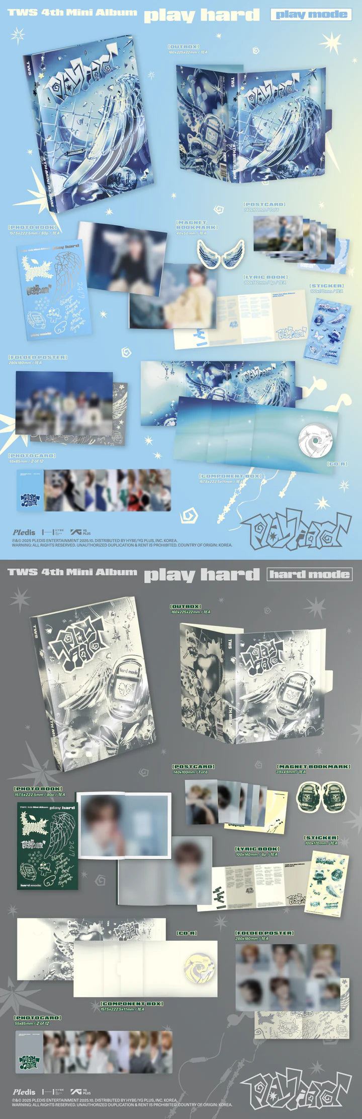 TWS - [PLAY HARD] 4th Mini Album