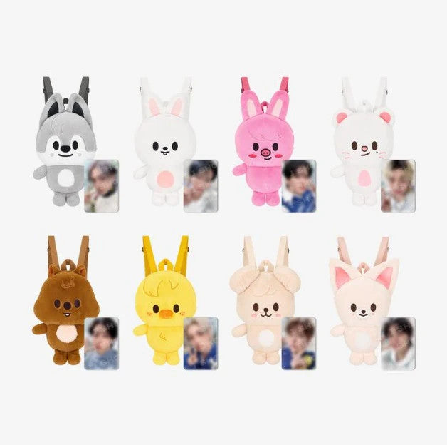(PRE-ORDER) Stray Kids - [STAY in Our Little House] 6TH FANMEETING MD SKZOO PLUSH BACKPACK