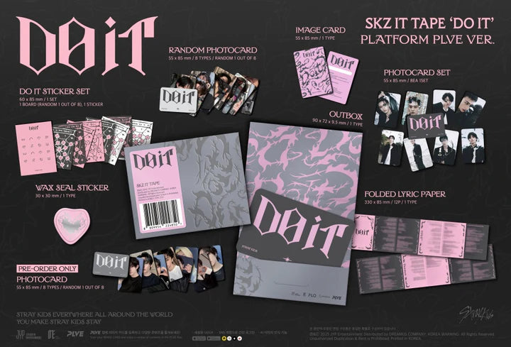 STRAY KIDS - [DO IT] SKZ IT TAPE PLATFORM PLVE Version