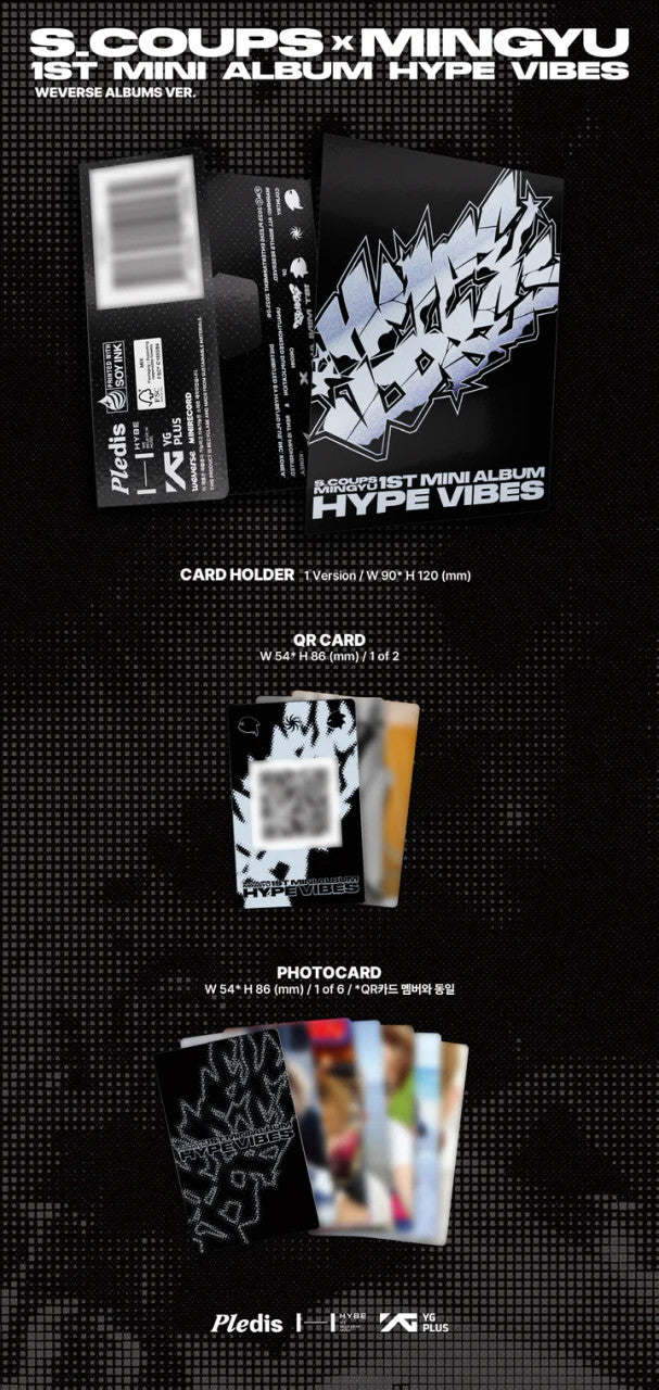 S.COUPS X MINGYU (SEVENTEEN) - [HYPE VIBES] 1st Mini Album