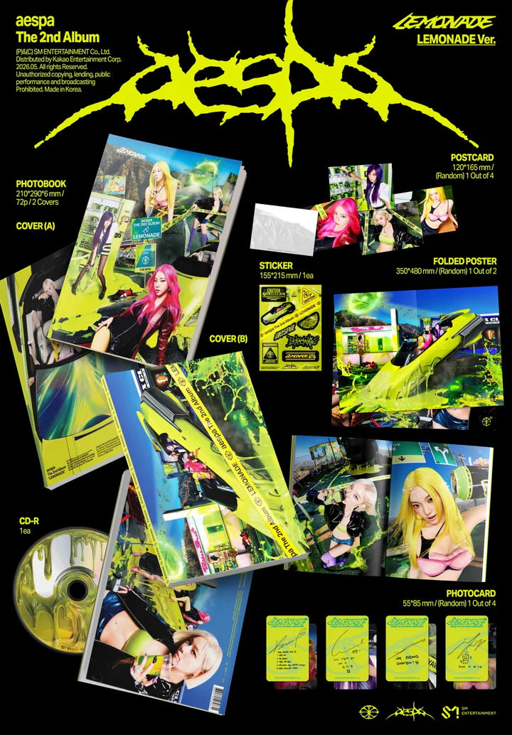 aespa - [LEMONADE] 2nd Album