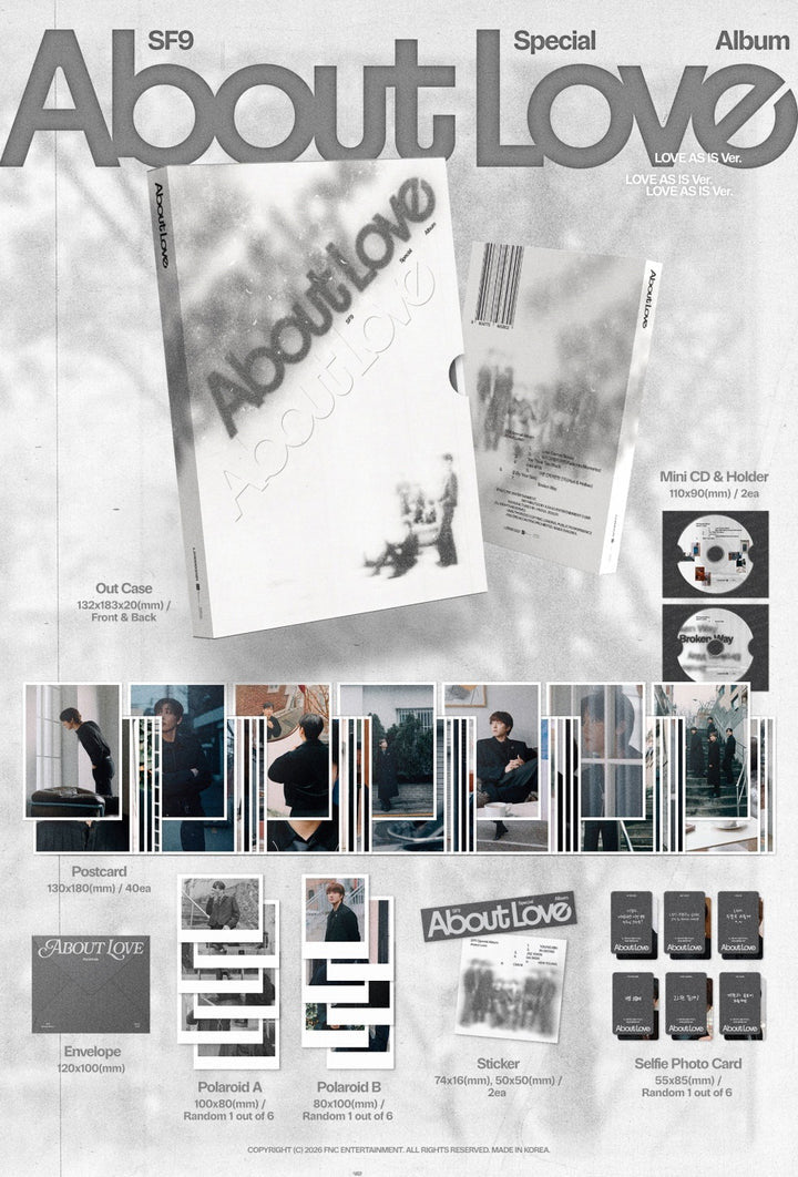 SF9 - [ABOUT LOVE] SPECIAL ALBUM