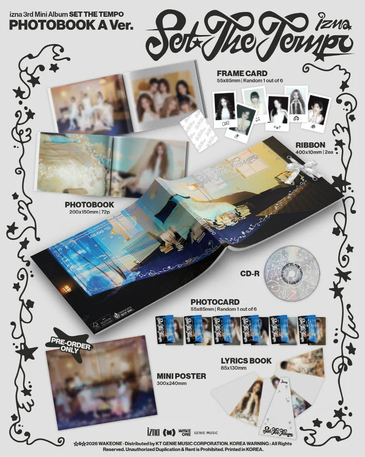 izna - [SET THE TEMPO] 3rd Mini Album