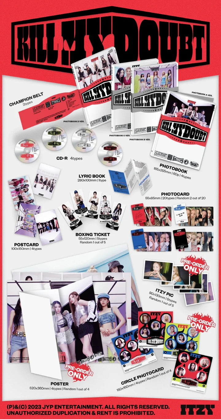 ITZY - [KILL MY DOUBT] STANDARD Edition