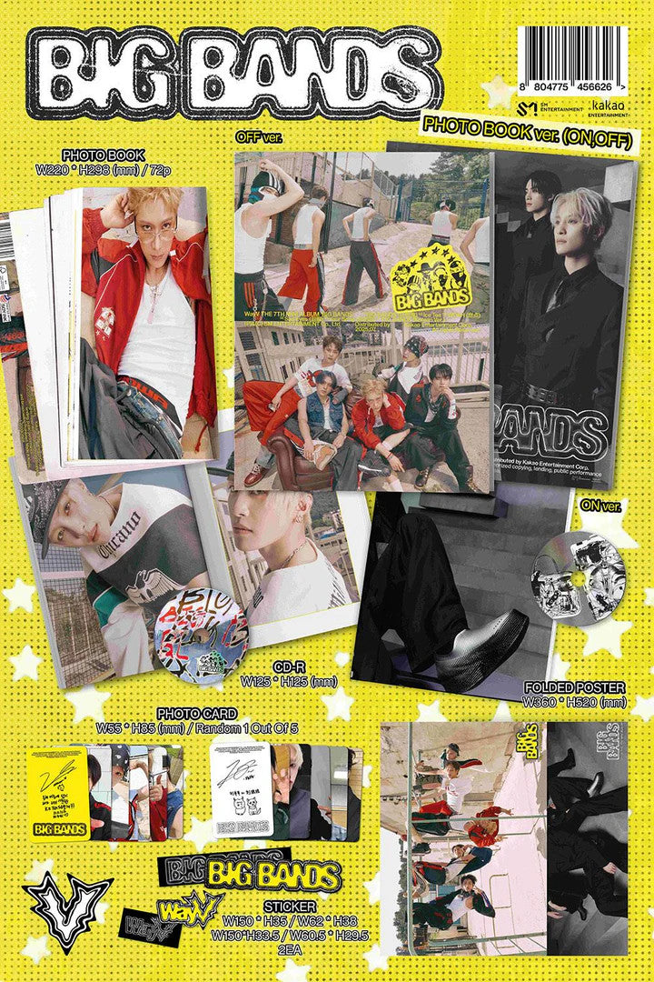 WayV - [BIG BANDS] 7th Mini Album