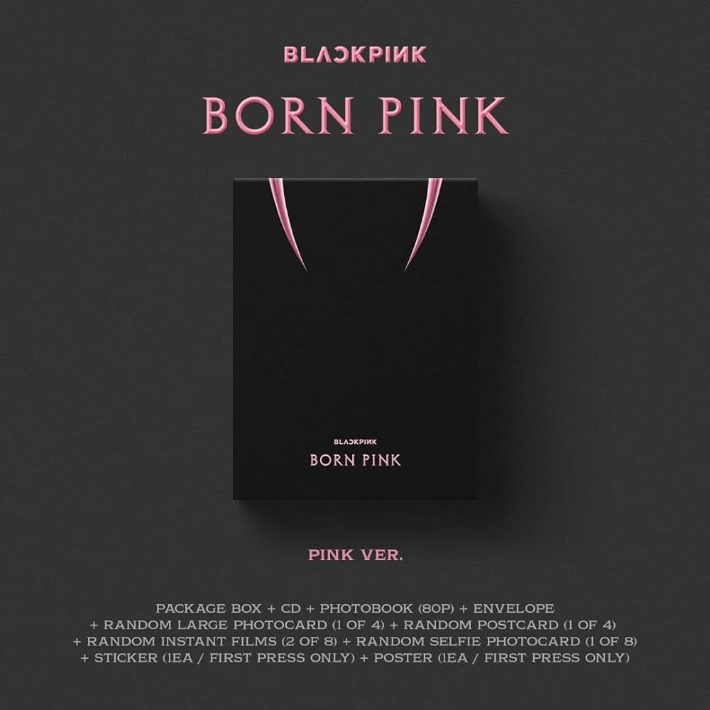 BLACKPINK - [BORN PINK] 2nd Album Box Set (RANDOM Version) – The