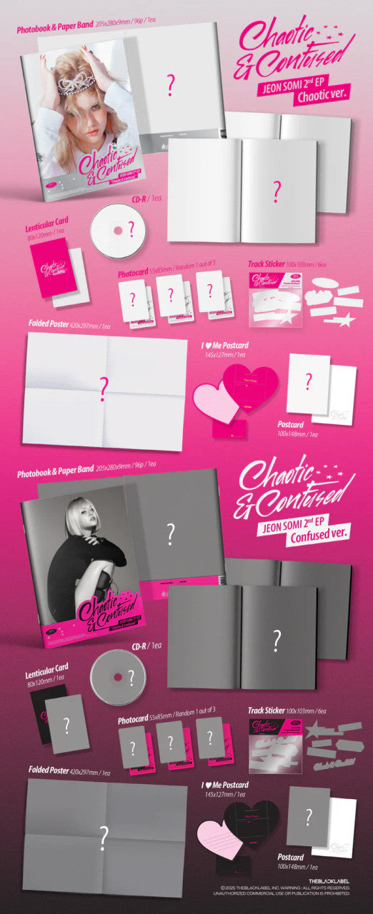 JEON SOMI - [CHAOTIC & CONFUSED] 2nd EP Album RANDOM Version