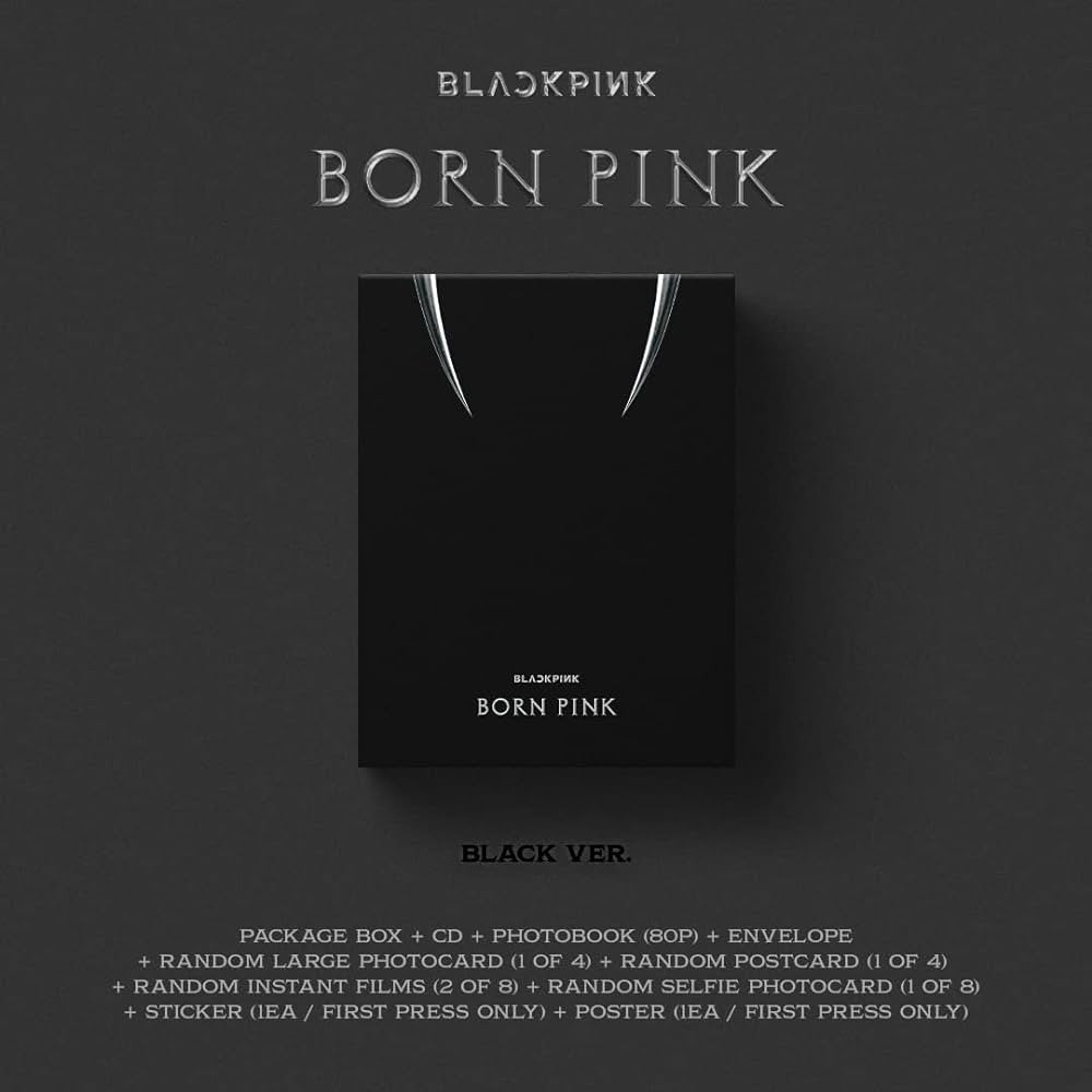 BLACKPINK - [BORN PINK] 2nd Album Box Set (RANDOM Version) – The