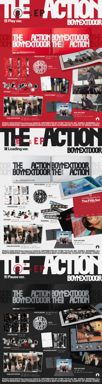 BOYNEXTDOOR - [The Action] 5th EP Album