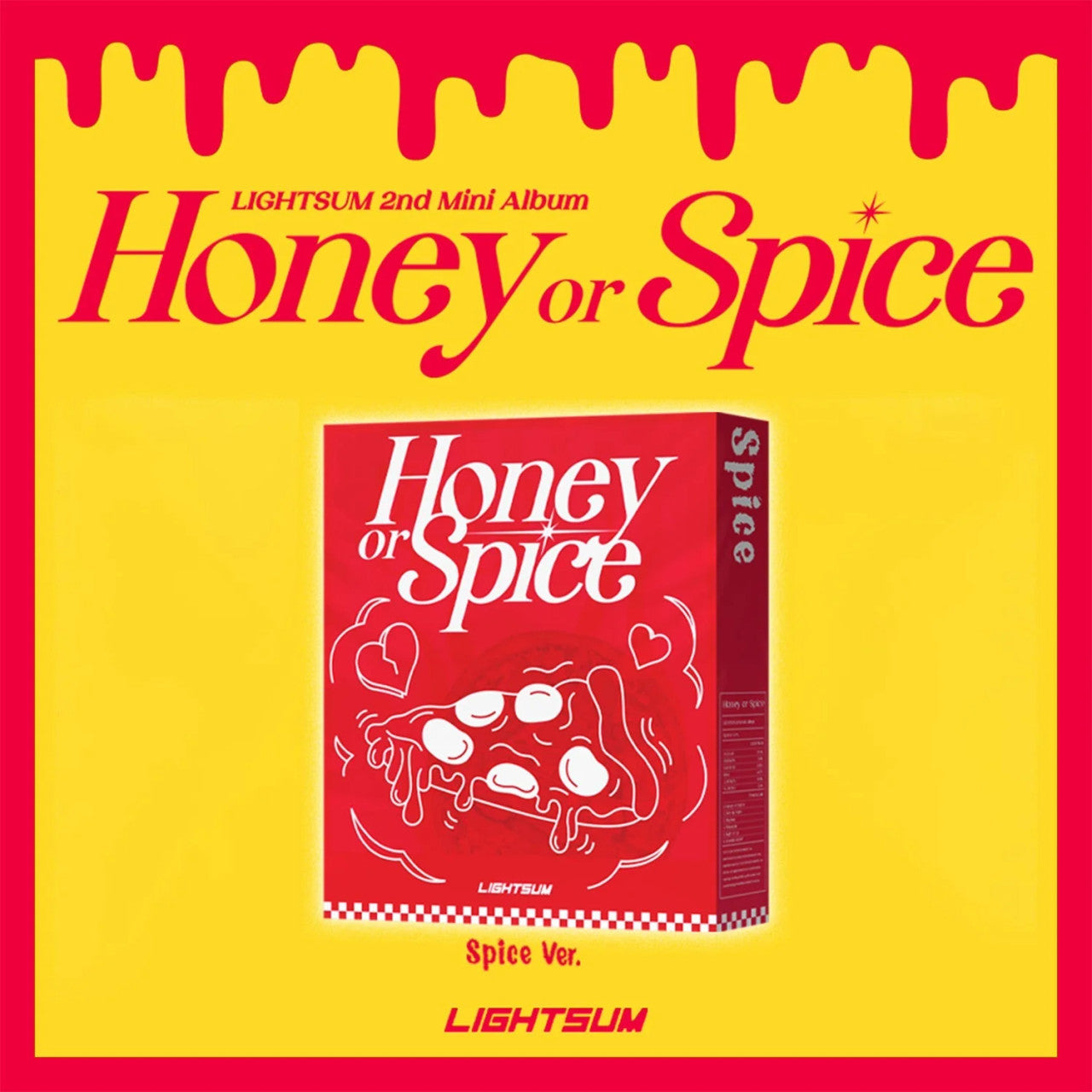 LIGHTSUM - [HONEY OR SPICE] 2nd Mini Album