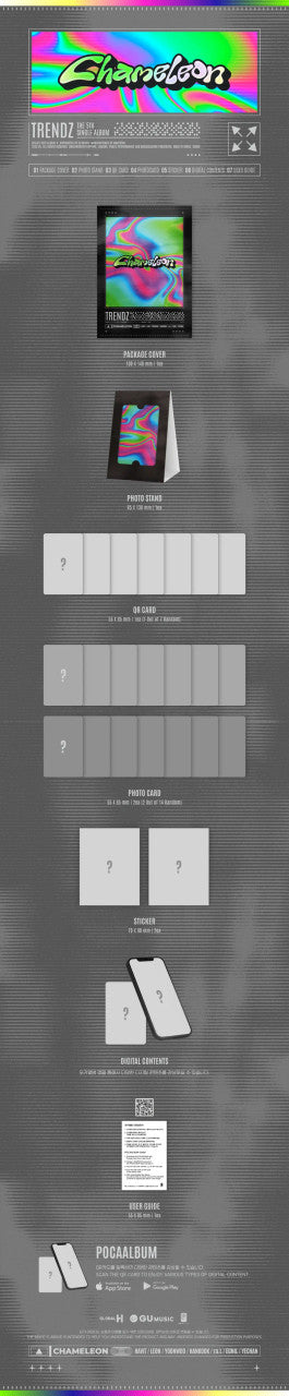TRENDZ - [CHAMELEON] 5th Single Album POCA ALBUM Version