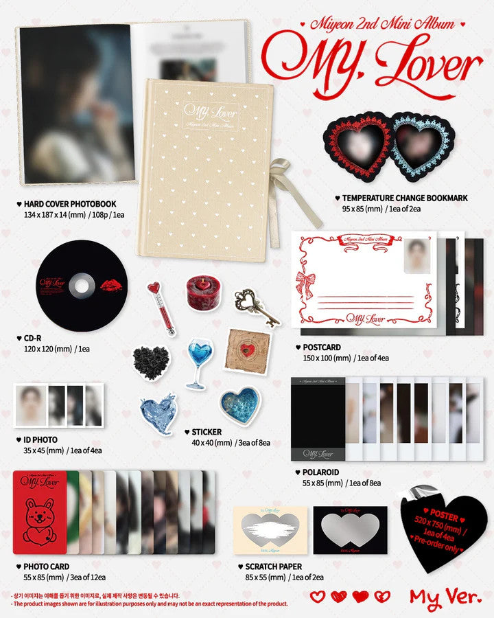 MIYEON (I-DLE) - [MY, LOVER] 2nd Mini Album