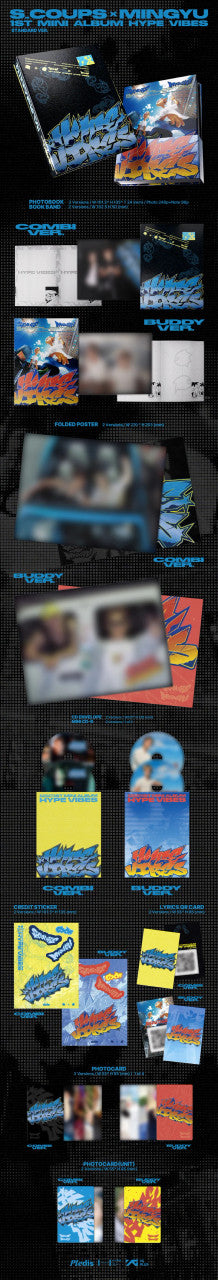 S.COUPS X MINGYU (SEVENTEEN) - [HYPE VIBES] 1st Mini Album