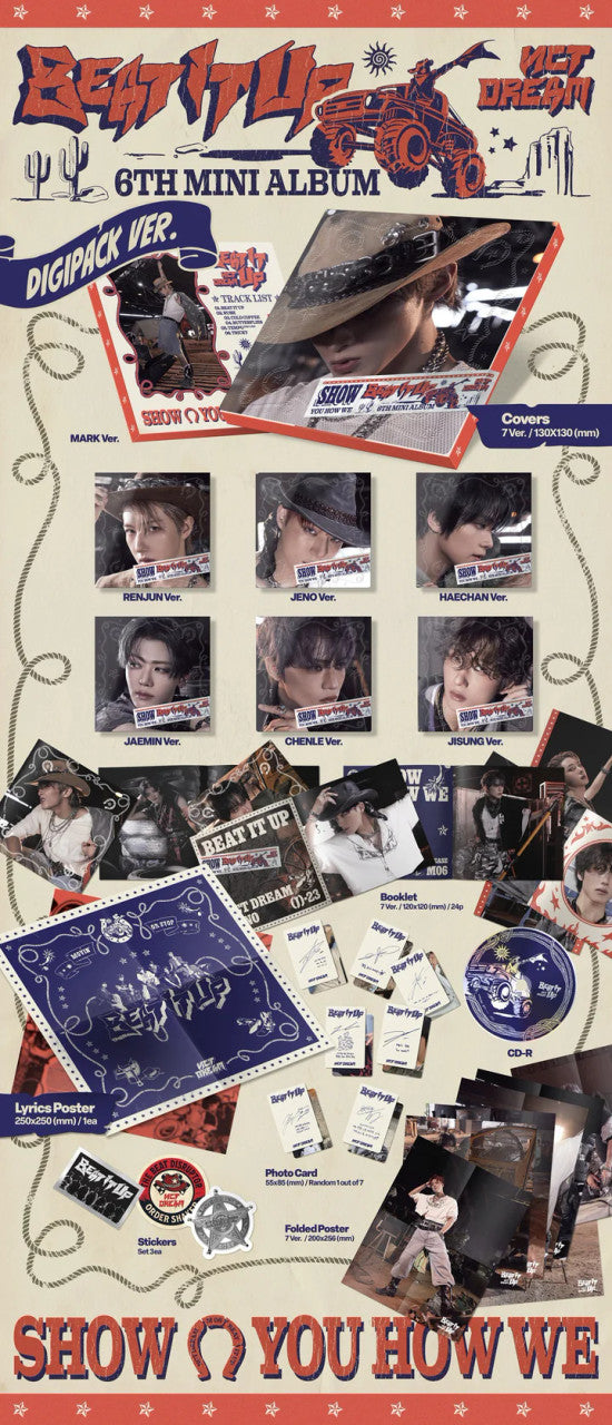 NCT DREAM - [BEAT IT UP] 6th Mini Album