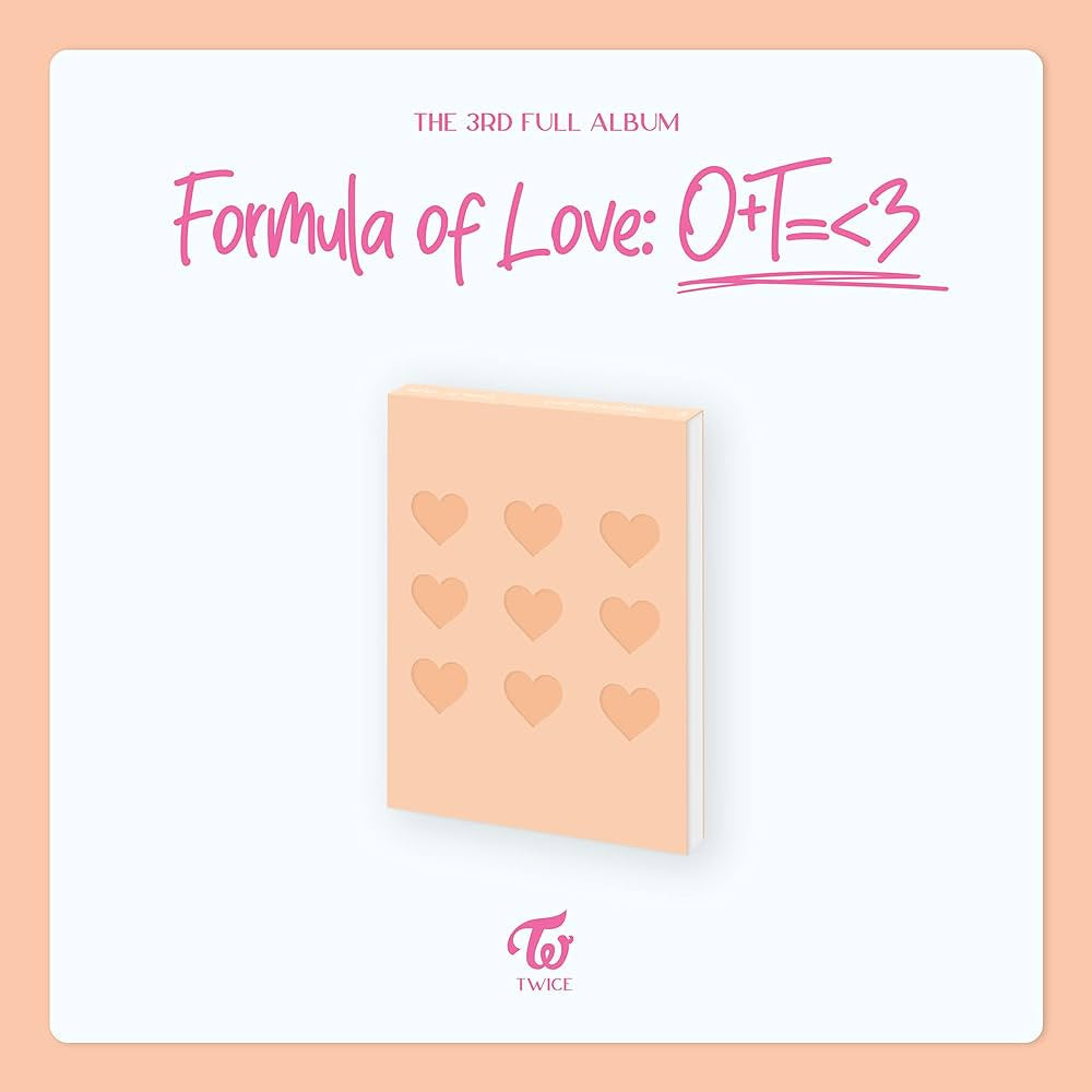 TWICE - [FORMULA OF LOVE: O+T=<3] 3rd Album