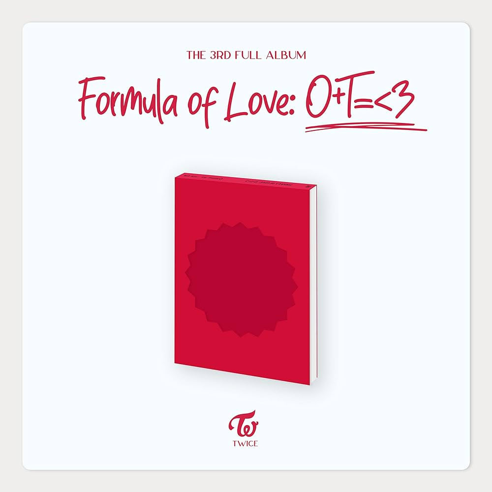 TWICE - [FORMULA OF LOVE: O+T=<3] 3rd Album