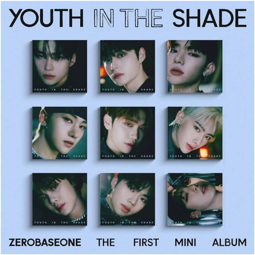 ZEROBASEONE - [YOUTH IN THE SHADE] 1st Mini Album (DIGIPACK VER.)
