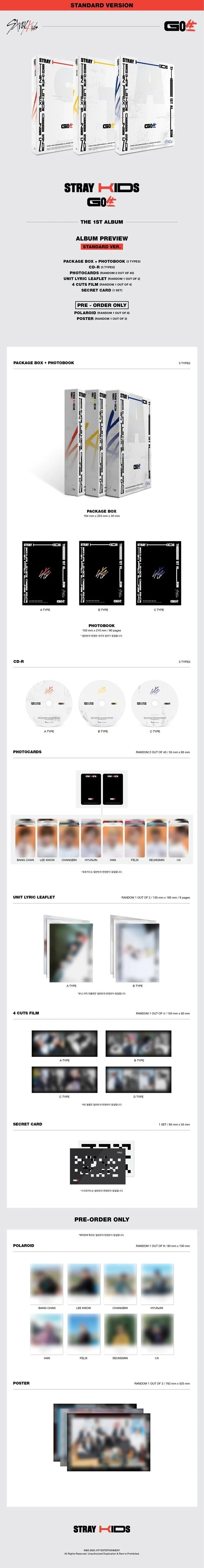 Stray Kids - [Go生 (Go Live)] 1st Album