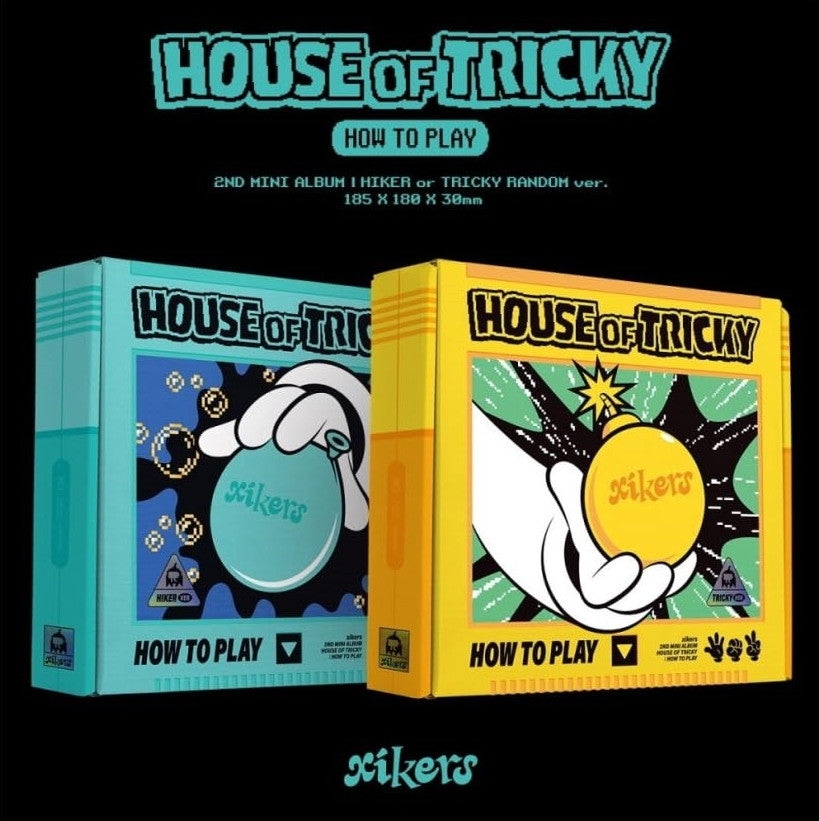 絶版本 SEUNGRI'S 2ND MINI ALBUM MAKING BOOK xikers - [HOUSE OF TRICKY : HOW TO PLAY] 2nd Mini Album (RANDOM