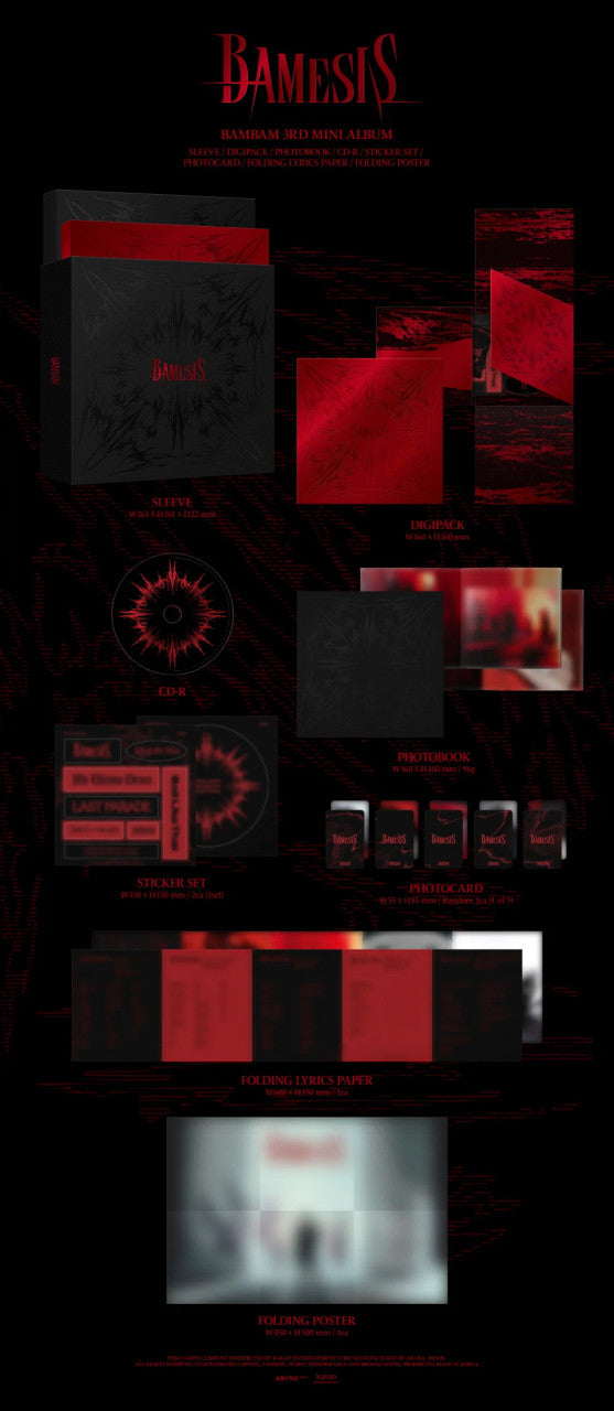 BAMBAM - [BAMESIS] 3rd Mini Album