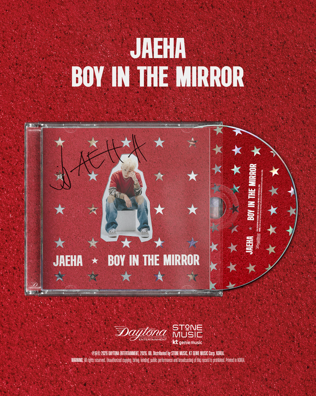 (PRE-ORDER) JAEHA - [BOY IN THE MIRROR] Album