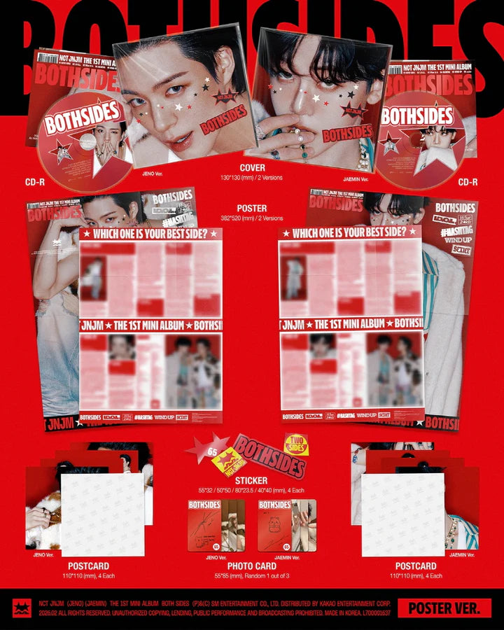 NCT JNJM - [BOTH SIDES] 1st Mini Album – The KPOP Empire