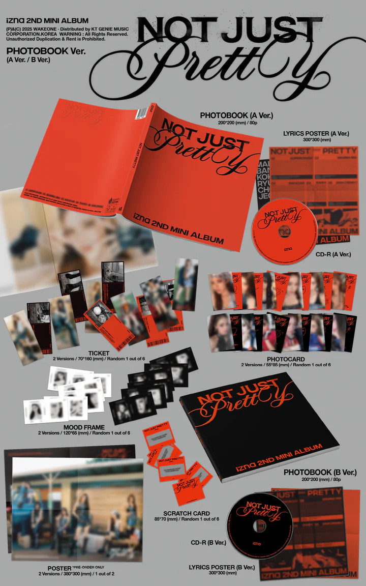izna - [NOT JUST PRETTY] 2nd Mini Album