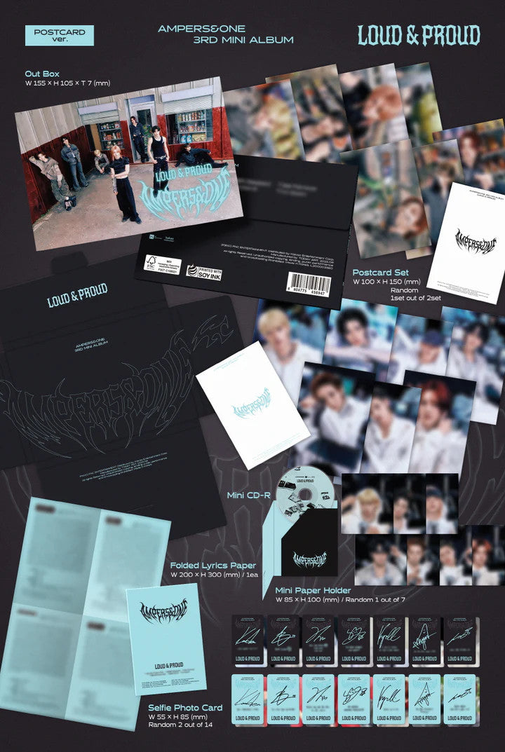 AMPERS&ONE - [LOUD & PROUD] 3rd Mini Album