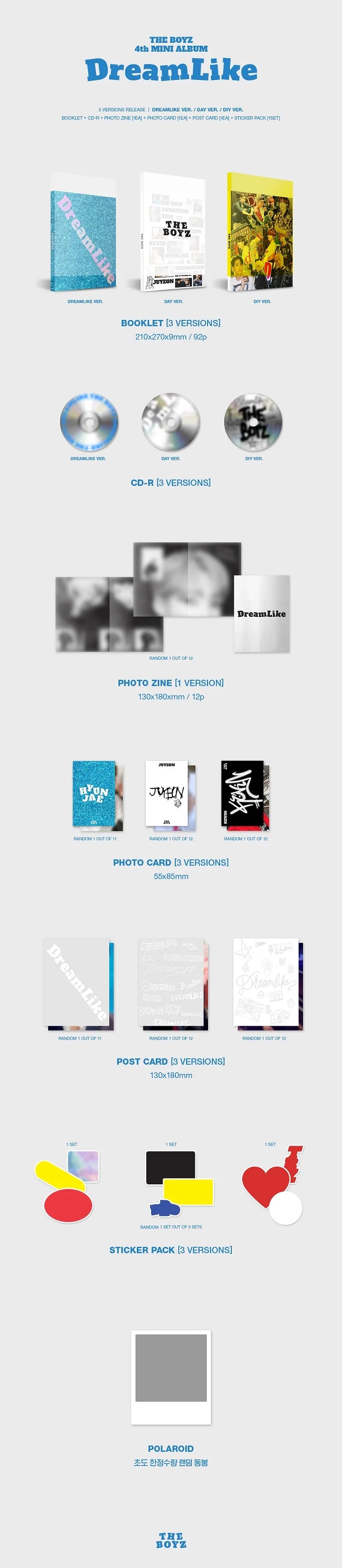 The Boyz - [DREAMLIKE] 4th Mini Album