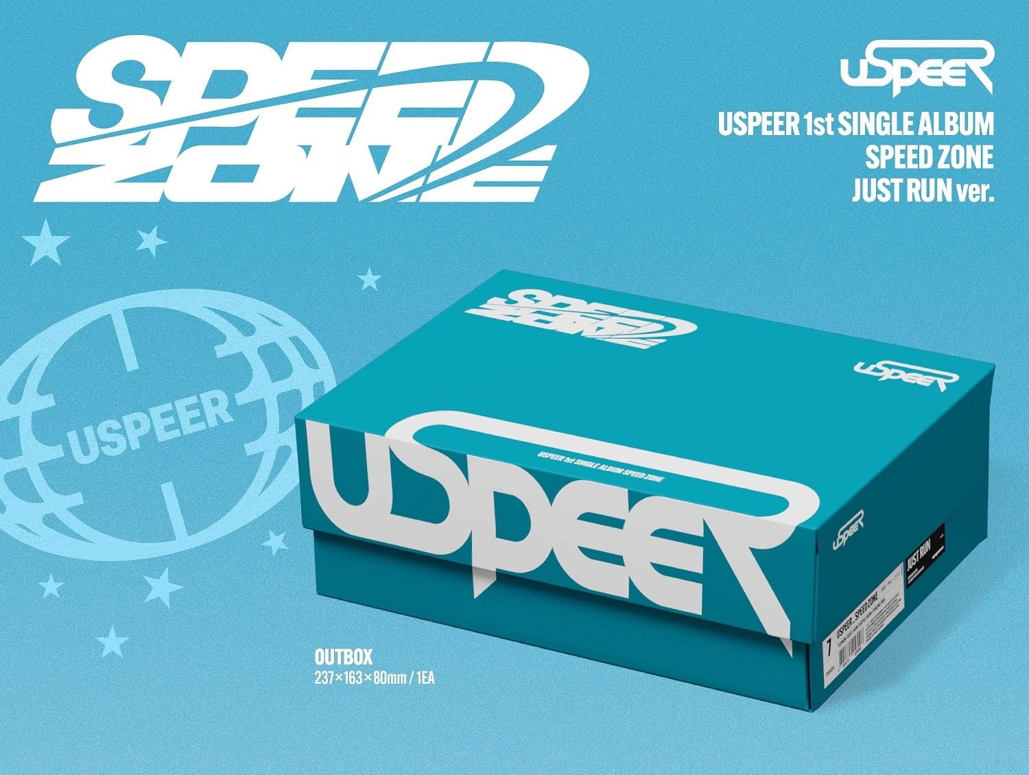 USPEER - [SPEED ZONE] 1st Single Album