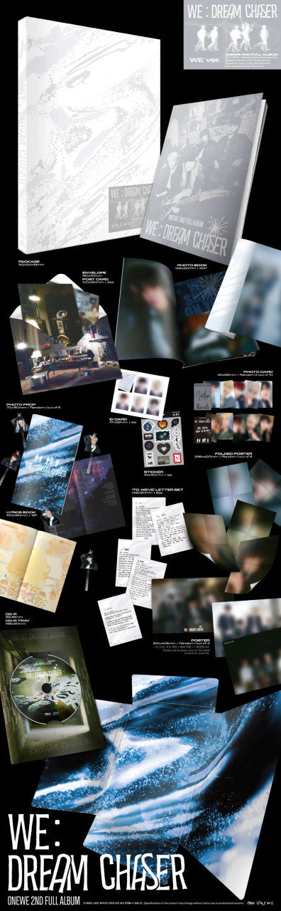 ONEWE - [WE : DREAM CHASER] 2nd Full Album WE Version