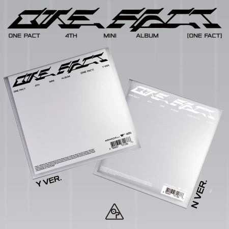 ONE PACT - [ONE FACT] 4th Mini Album RANDOM Version
