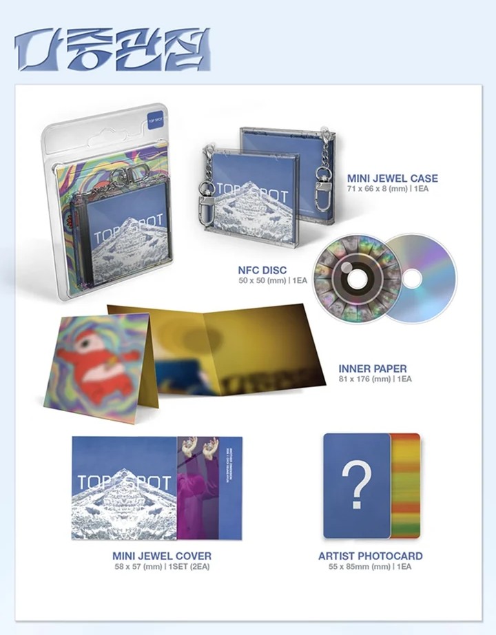T.O.P - [TOP SPOT - 다중관점 (ANOTHER DIMENSION)] 1st Album