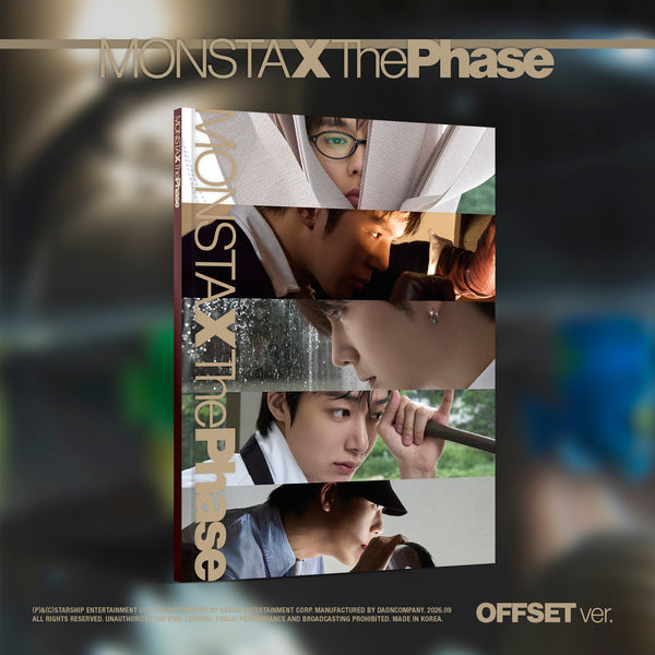 MONSTA X - [THE PHASE] EP Album *PARTNER STORE EXCLUSIVE*