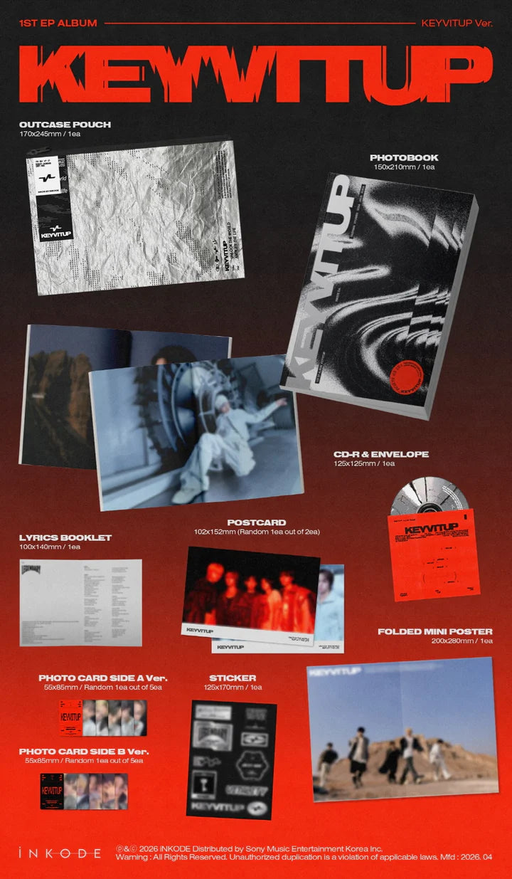 KEYVITUP - [KEYVITUP] 1st EP Album