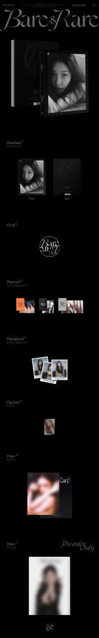 CHUNG HA - [Bare&Rare Pt.1] 2nd Album