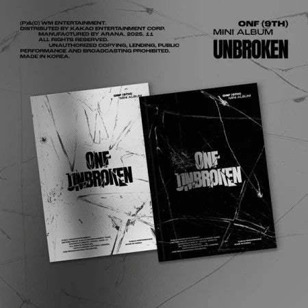 ONF - [UNBROKEN] 9th Mini Album RANDOM Version