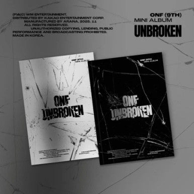 ONF - [UNBROKEN] 9th Mini Album RANDOM Version