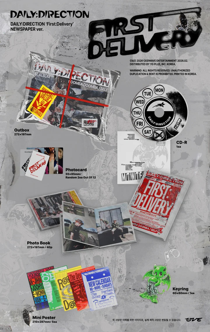 DAILY:DIRECTION - [FIRST:DELIVERY] 1st Album RANDOM Version – The