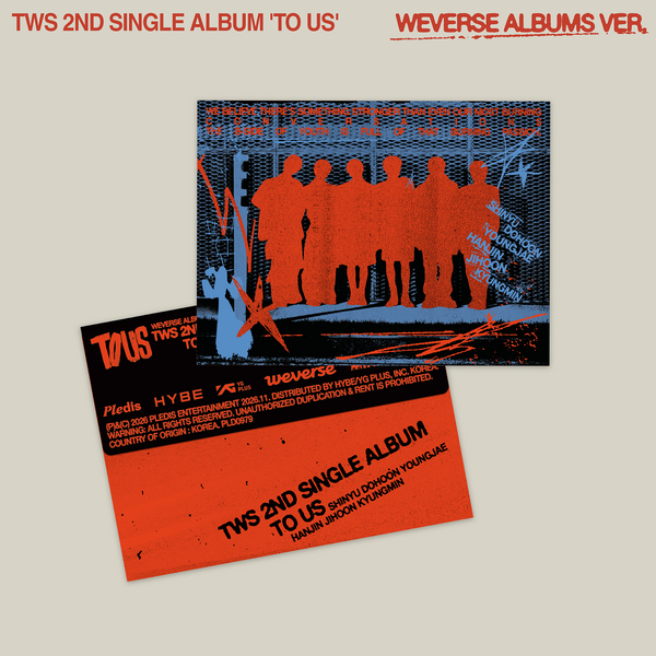 (PRE-ORDER) TWS - [TO US] 2nd Single Album